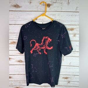 Nike LeBron James Written In The Stars Dri Fit Graphic T Shirt Mens Size Medium